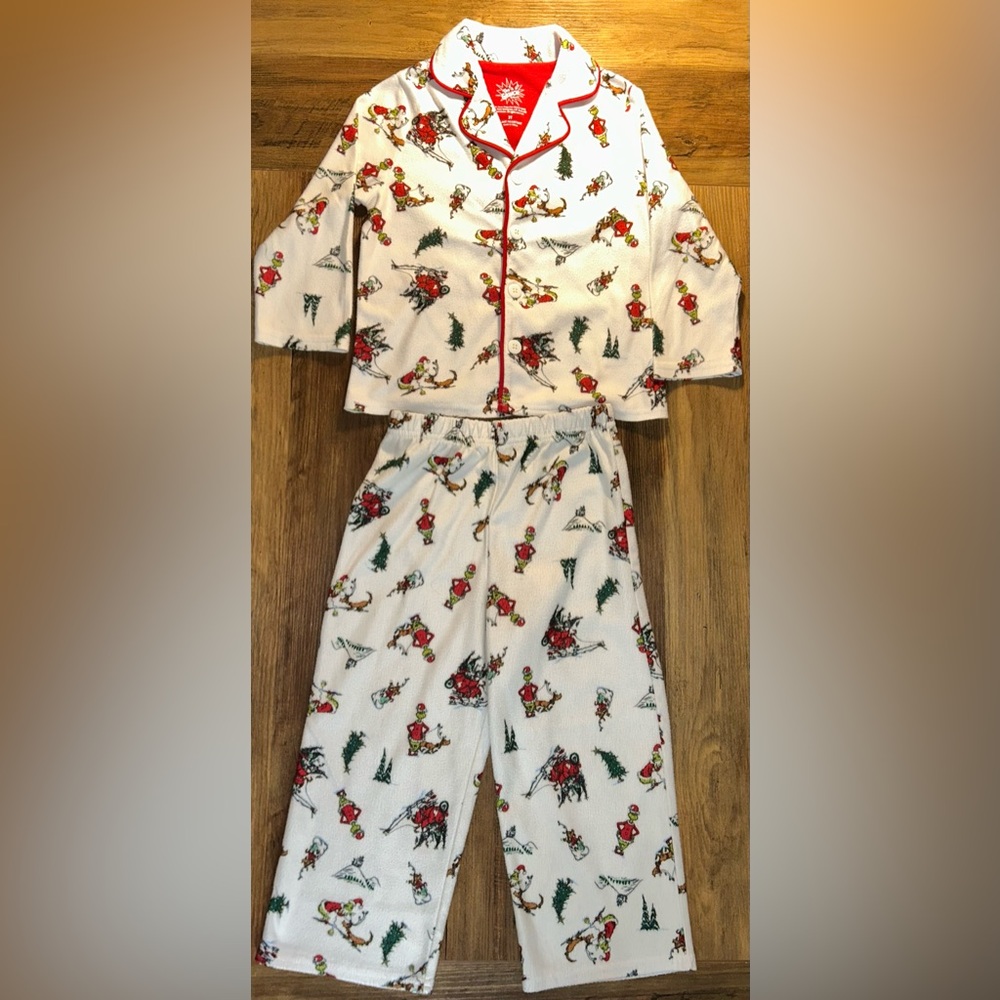Dr. Seuss Grinch Toddler Christmas Pajama Set- 3T